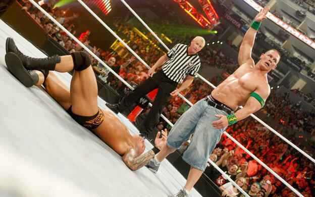 randy orton vs john cena summerslam 2009