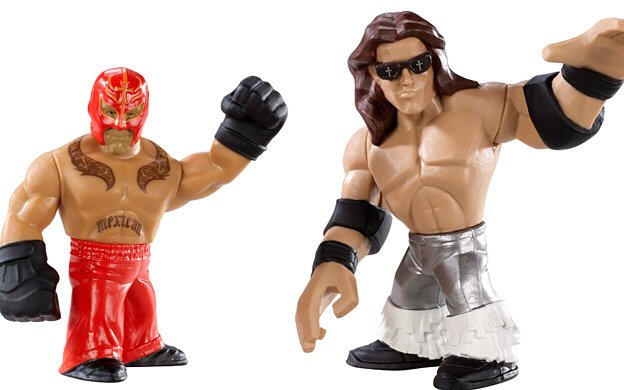 WWE Wrestling Rumblers Series 1 Battle Royal Pack Exclusive Mini Figure Set  1 Mattel Toys - ToyWiz