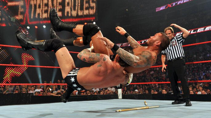 Randy Orton vs. CM Punk - Last Man Standing Match | WWE