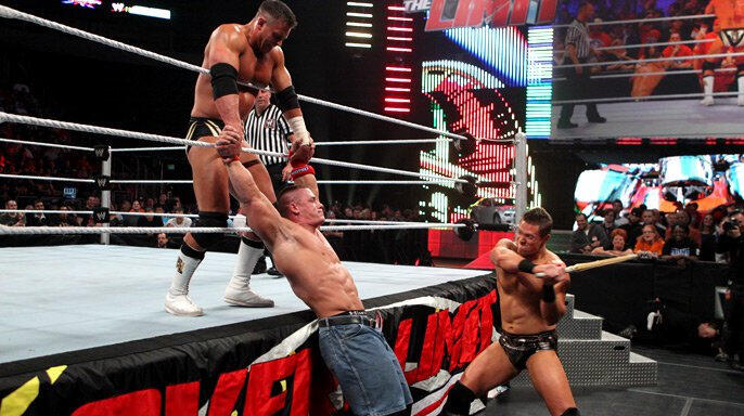 john cena vs the miz