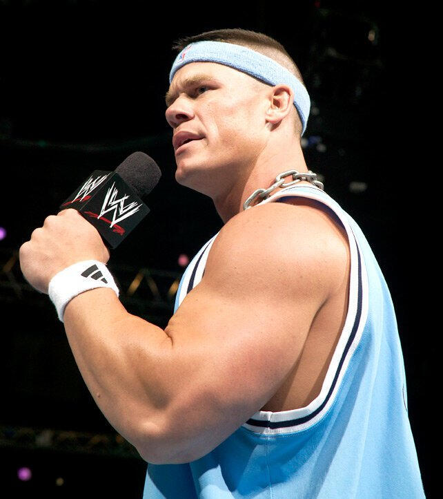 Rock Concert And Cena Rap Photos Wwe