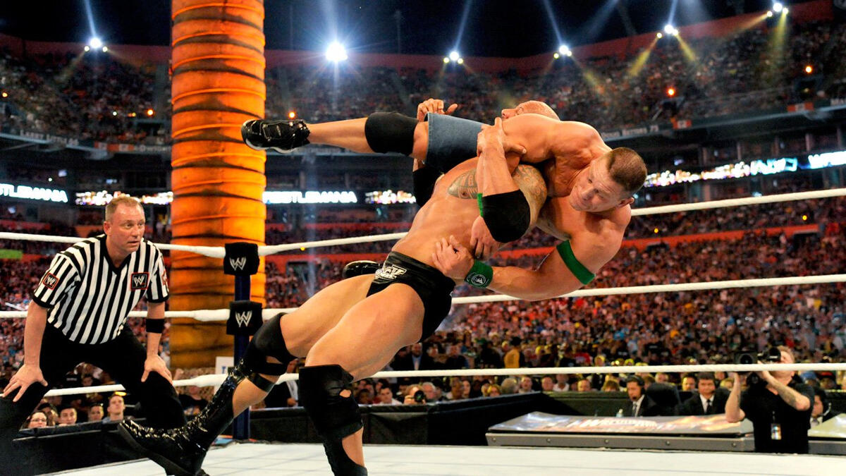 John Cena Vs The Rock Photos Wwe