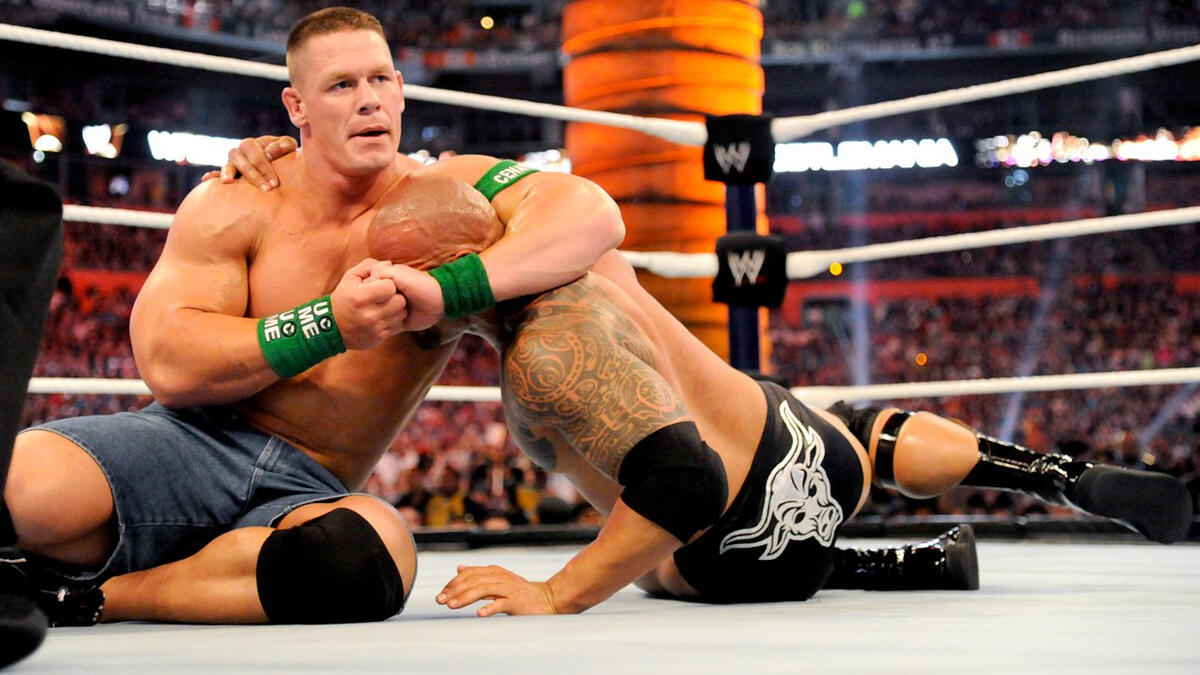 John Cena Vs The Rock Photos Wwe