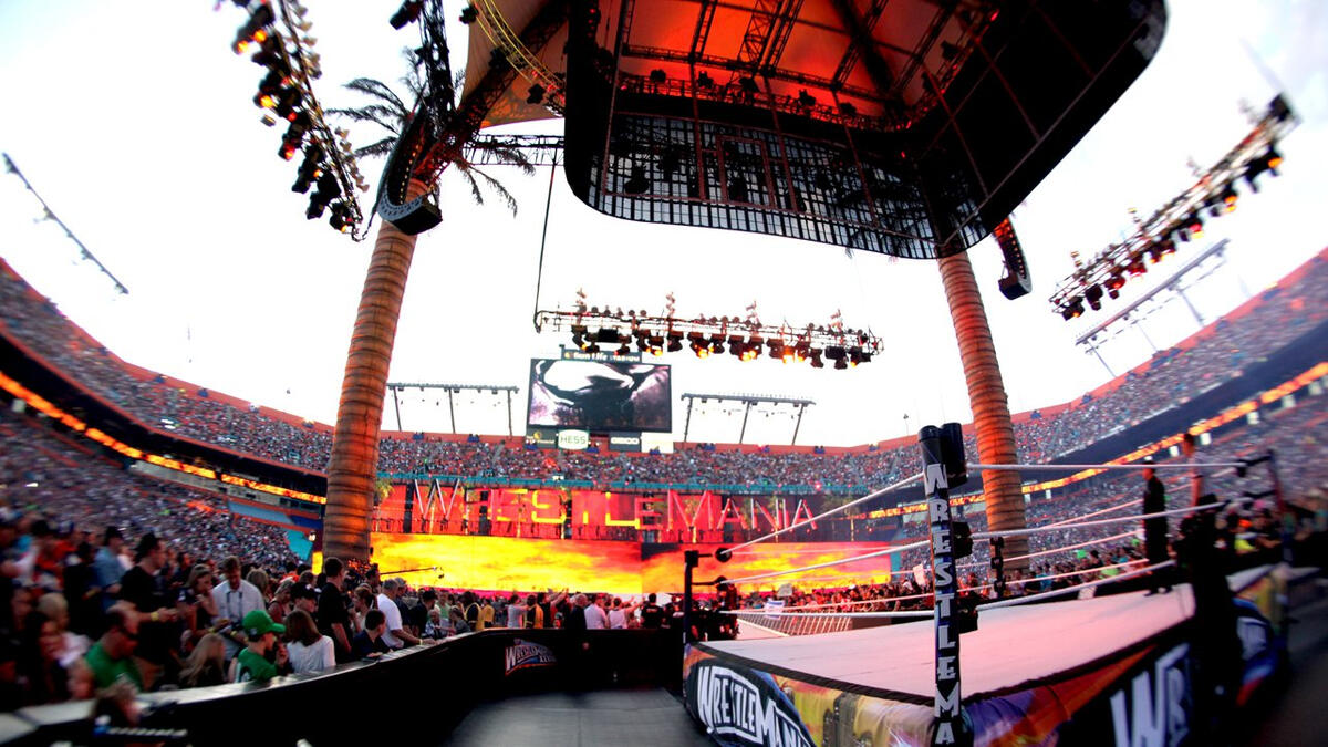 wrestlemania 28 arena