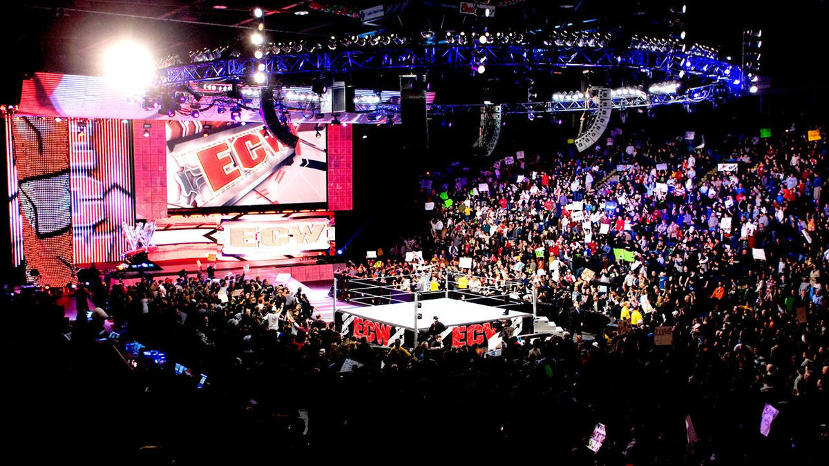 wwe main event stage