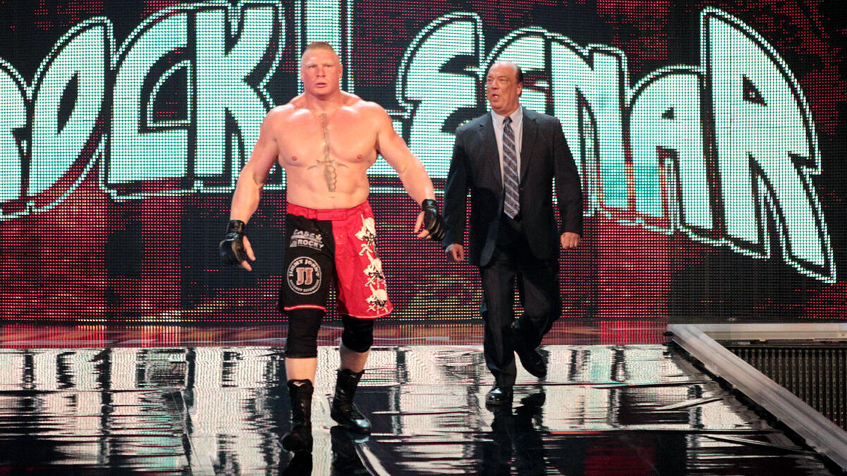 brock lesnar vs triple h wrestlemania