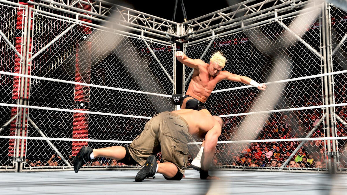 John Cena Vs Dolph Ziggler Steel Cage Match Photos Wwe