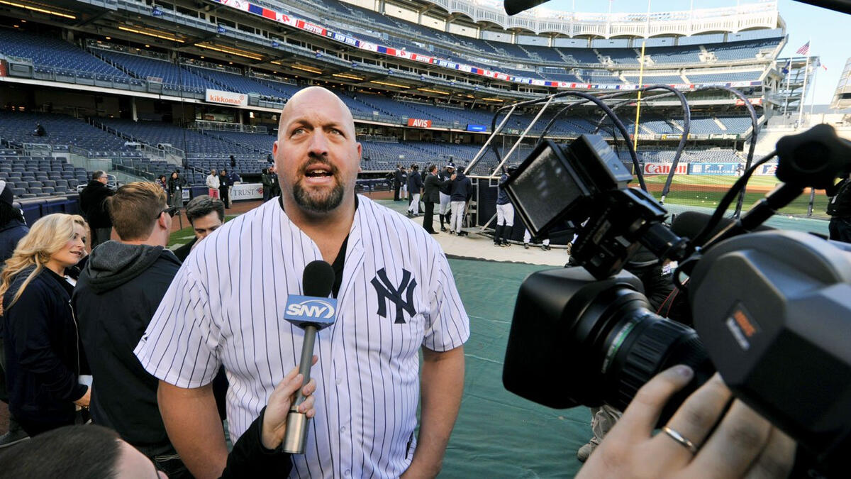 Behind the scenes at Yankee Stadium