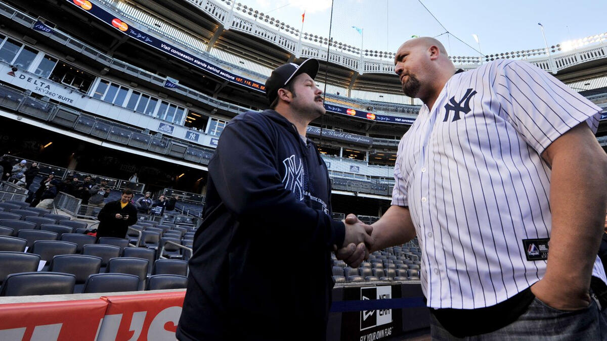 WWE Superstars & Divas at Yankees Stadium for Superstars for Sandy Relief:  photos