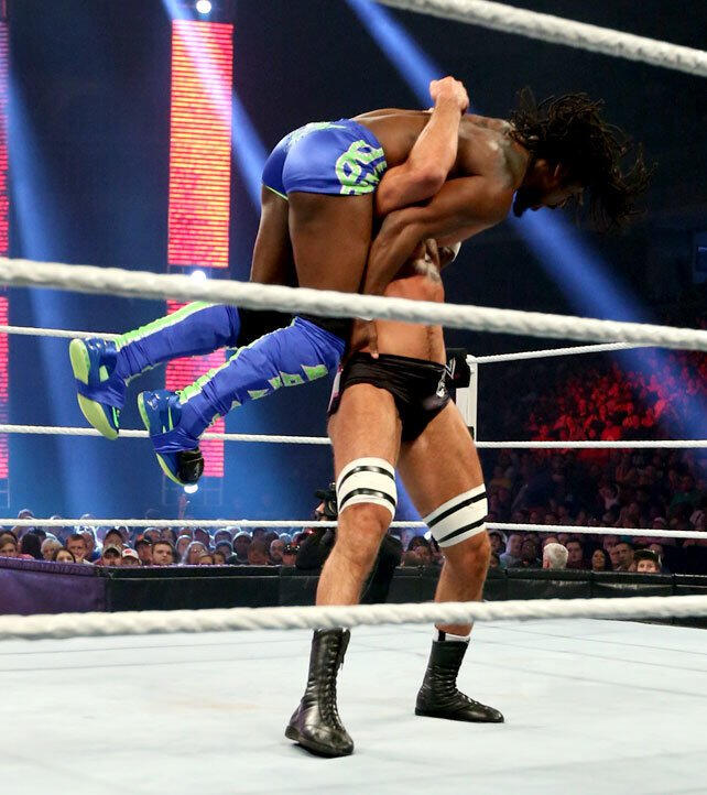 Kofi Kingston Vs Antonio Cesaro United States Championship Match Photos Wwe 