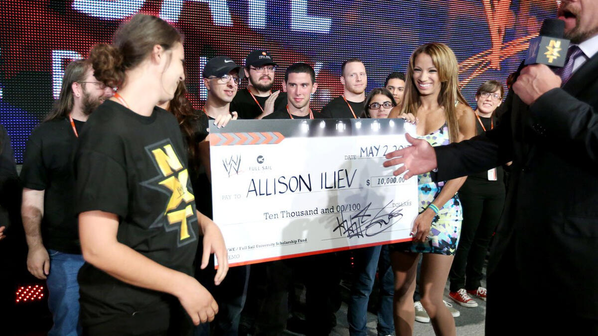 WWE® Awards $25,000 Scholarship to Full Sail University Student