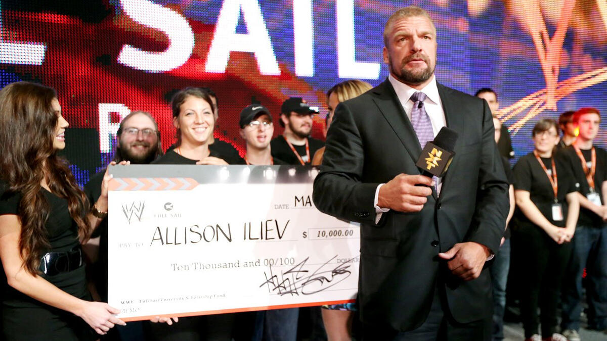 WWE® Awards $25,000 Scholarship to Full Sail University Student