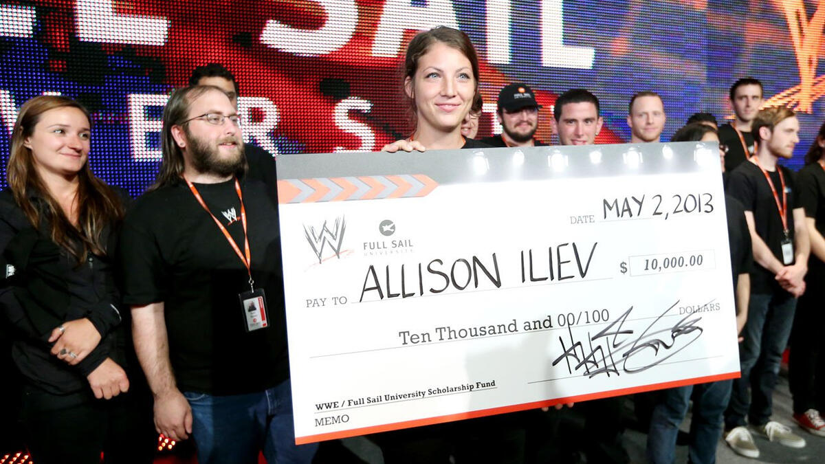 WWE® Awards $25,000 Scholarship to Full Sail University Student