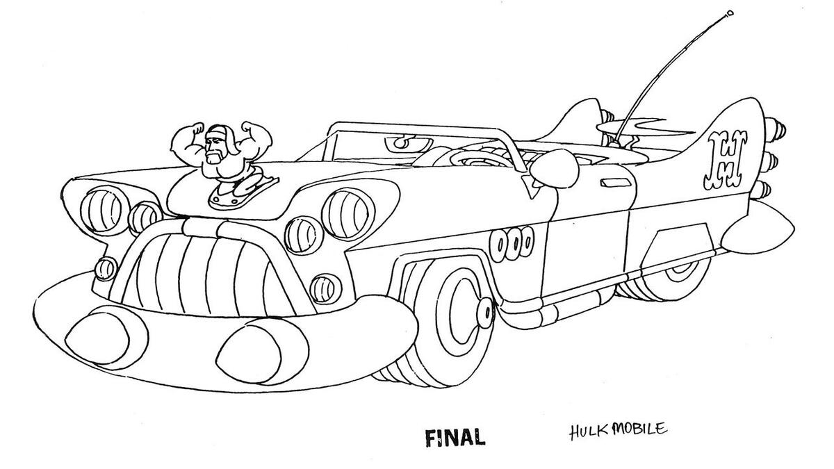 wwe hulk hogan coloring pages