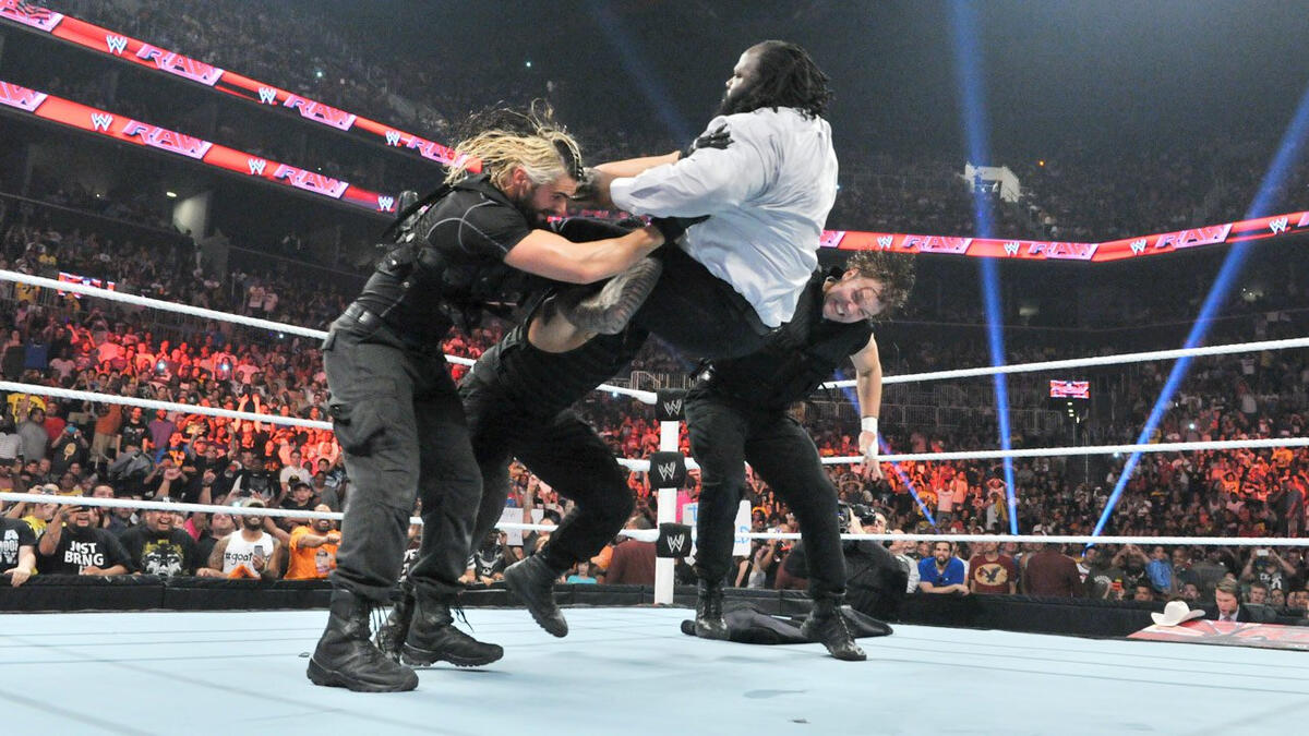 The Shield interrupts Mark Henry: photos | WWE