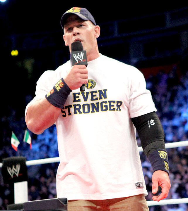 john cena logo even stronger