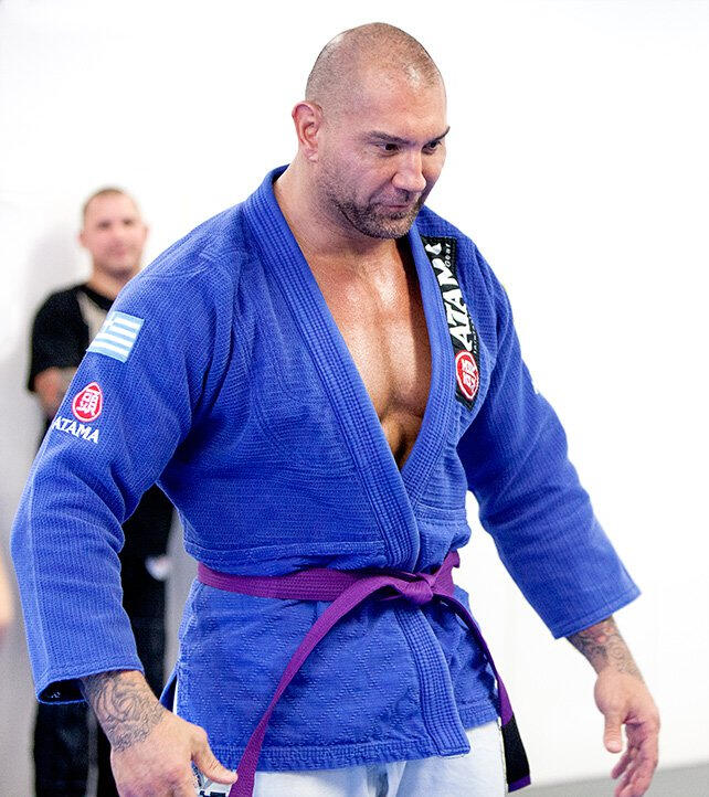 Batista's Jiu-Jitsu purple belt ceremony 