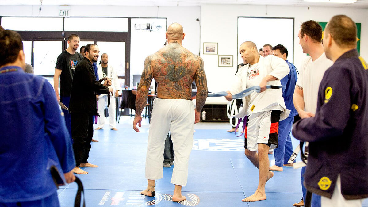 Video: Batista's Jiu-Jitsu Purple Belt Ceremony - PWMania - Wrestling News