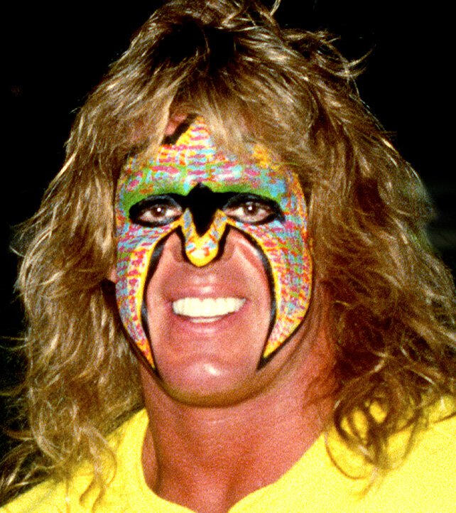 the ultimate warrior face paint