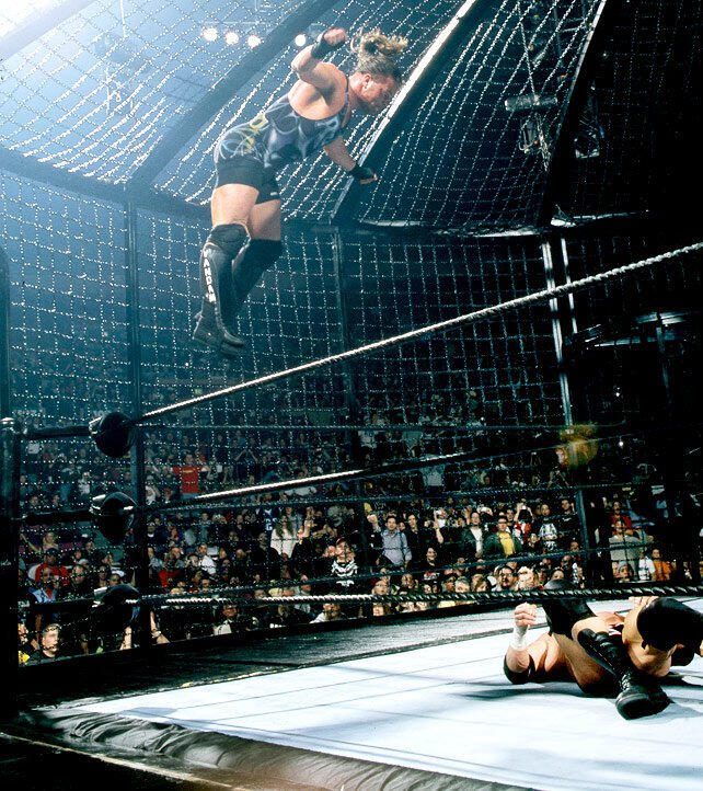 wwe survivor series 2002 elimination chamber