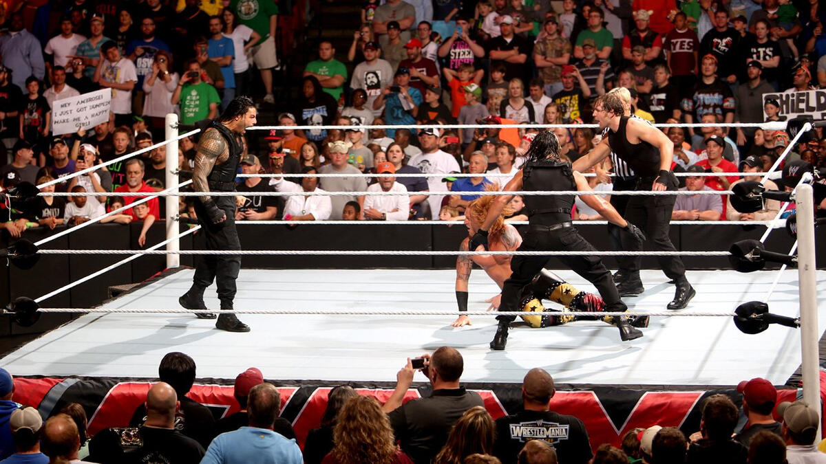 The Shield competes in an 11-on-3 Handicap Match: photos | WWE