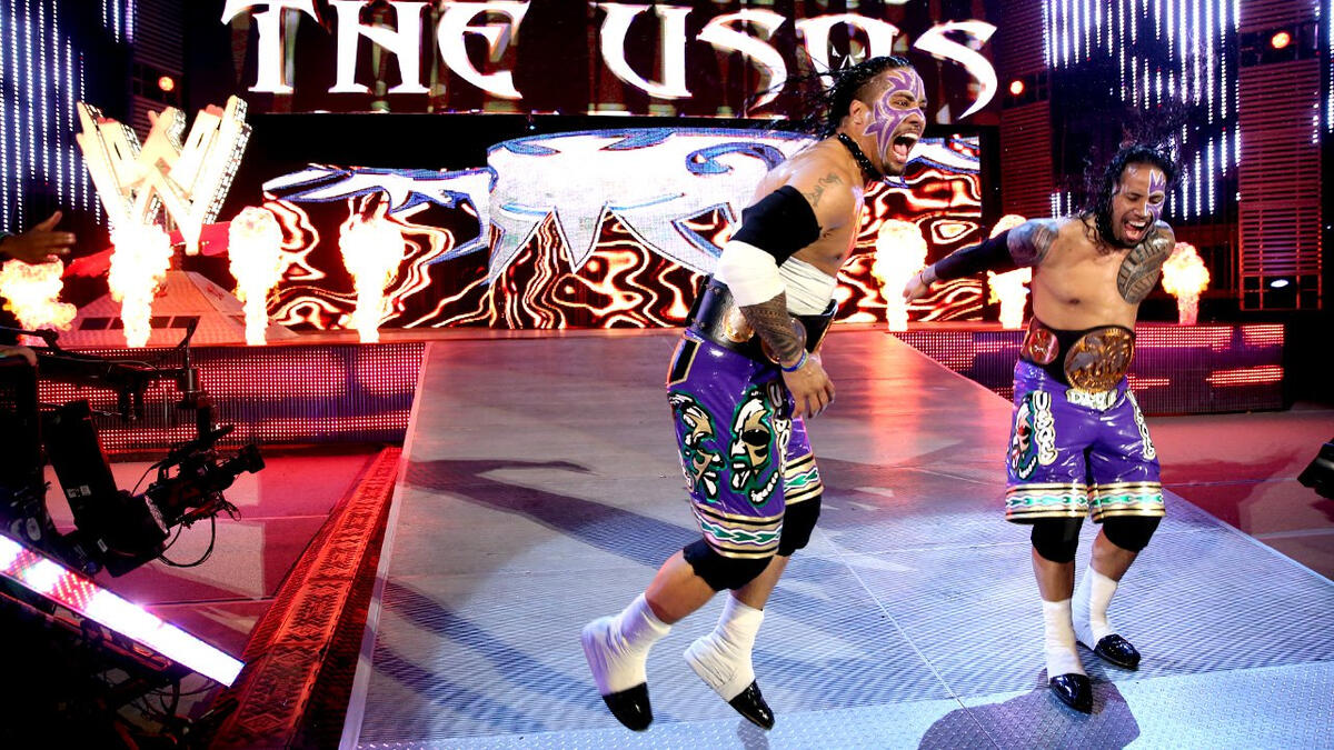 the usos wrestlemania 30 attire