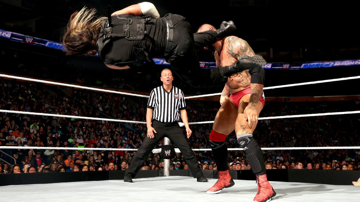 Seth Rollins vs. Batista: photos | WWE