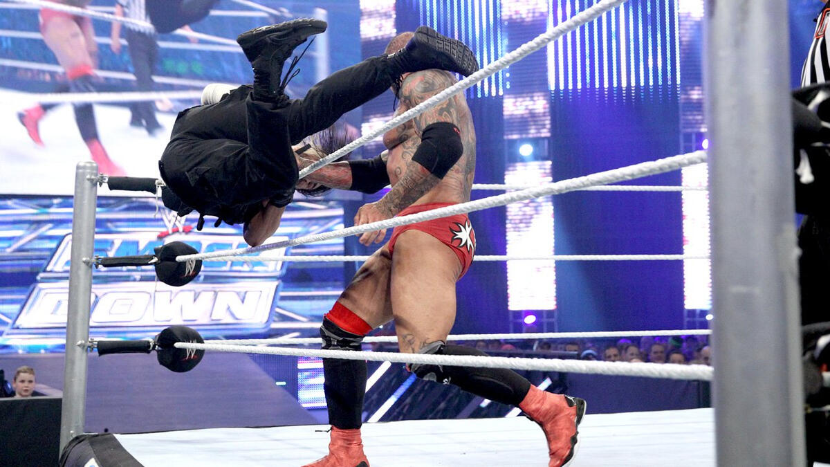 Seth Rollins Vs Batista Photos Wwe 4881