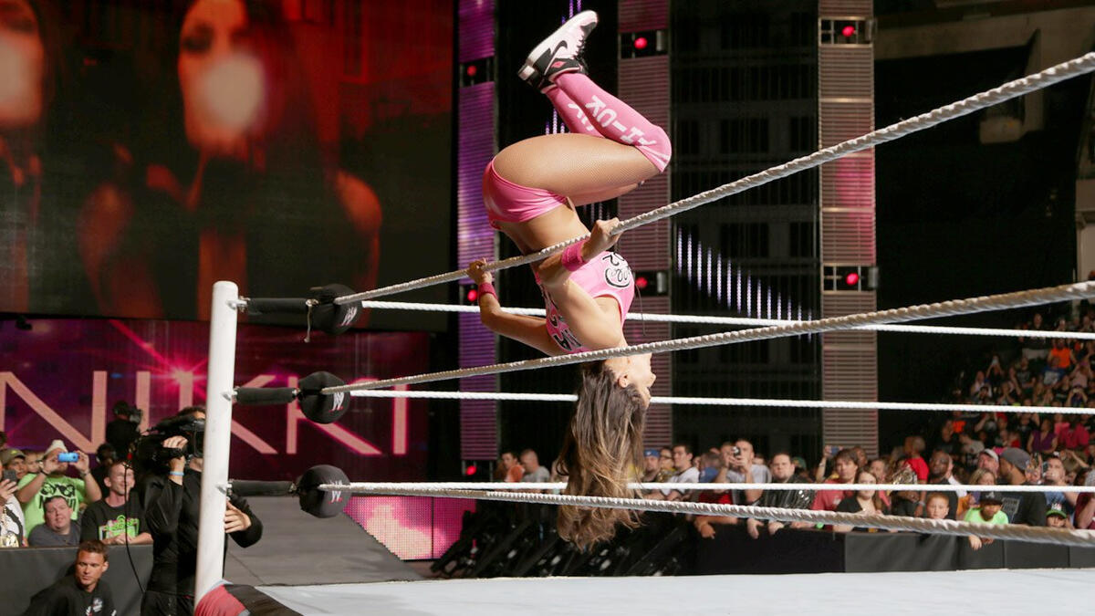 Nikki Bella vs. Aksana: photos