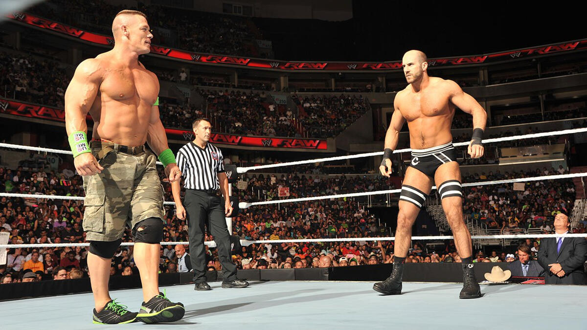 John Cena, Roman Reigns & Sheamus vs. Randy Orton, Alberto Del Rio ...