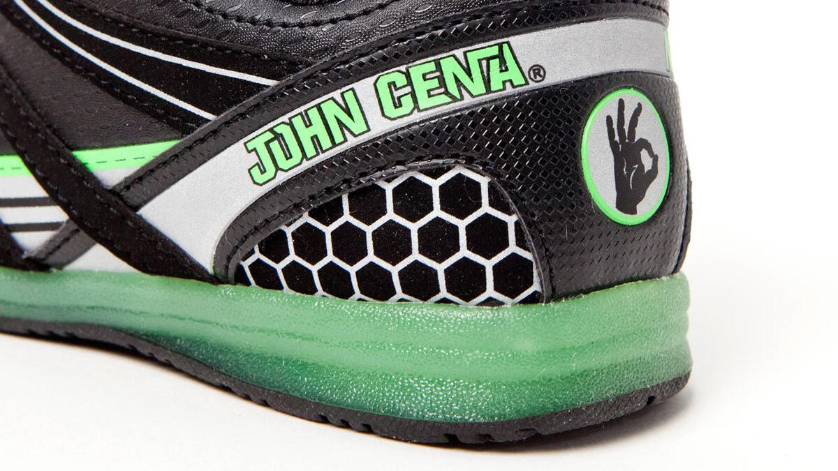 John Cena 'Never Give Up' sneakers 