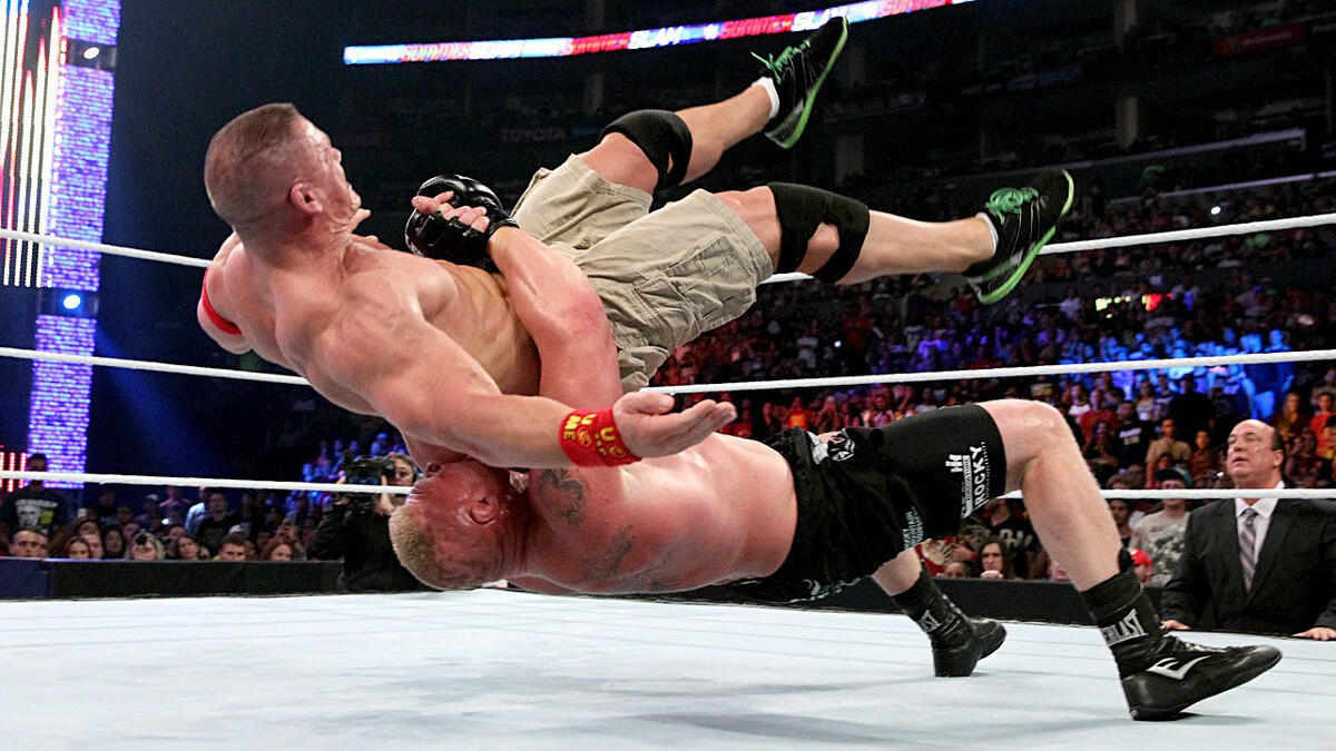 brock lesnar and john cena 2022