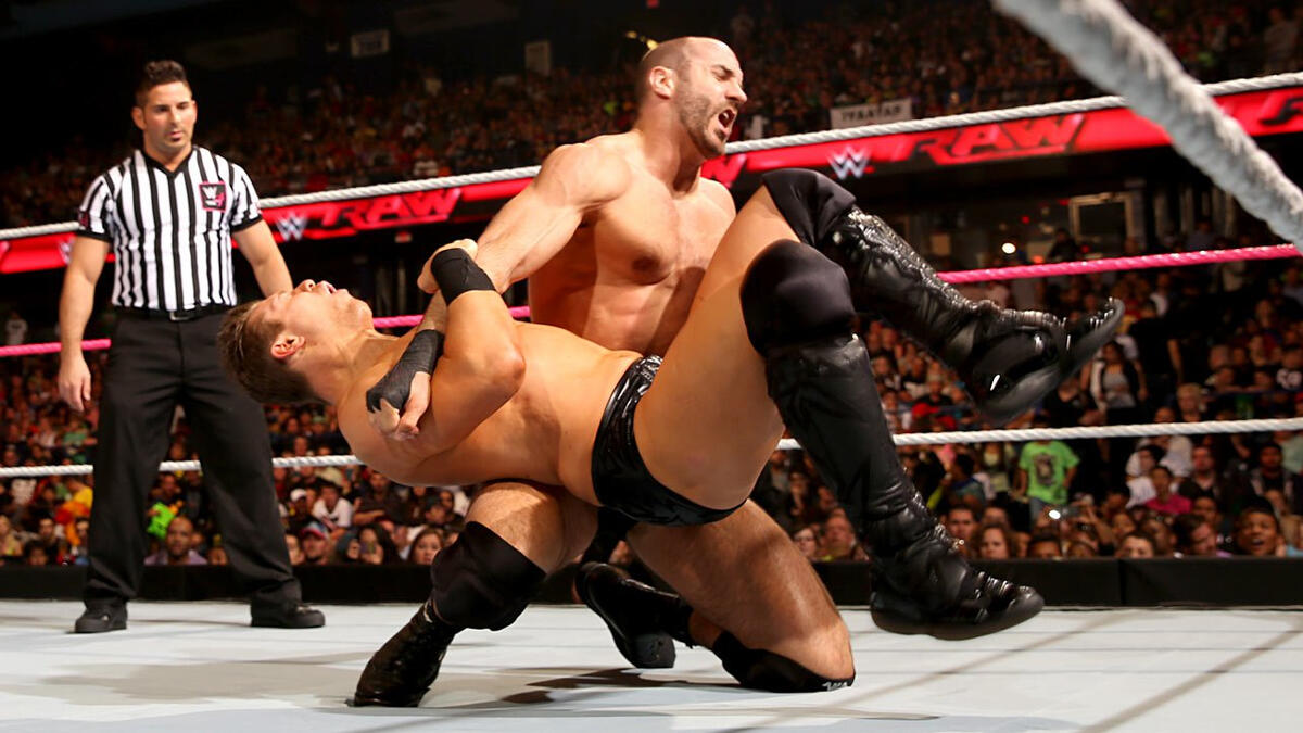 Dolph Ziggler vs. Cesaro vs. The Miz – Triple Threat Intercontinental ...