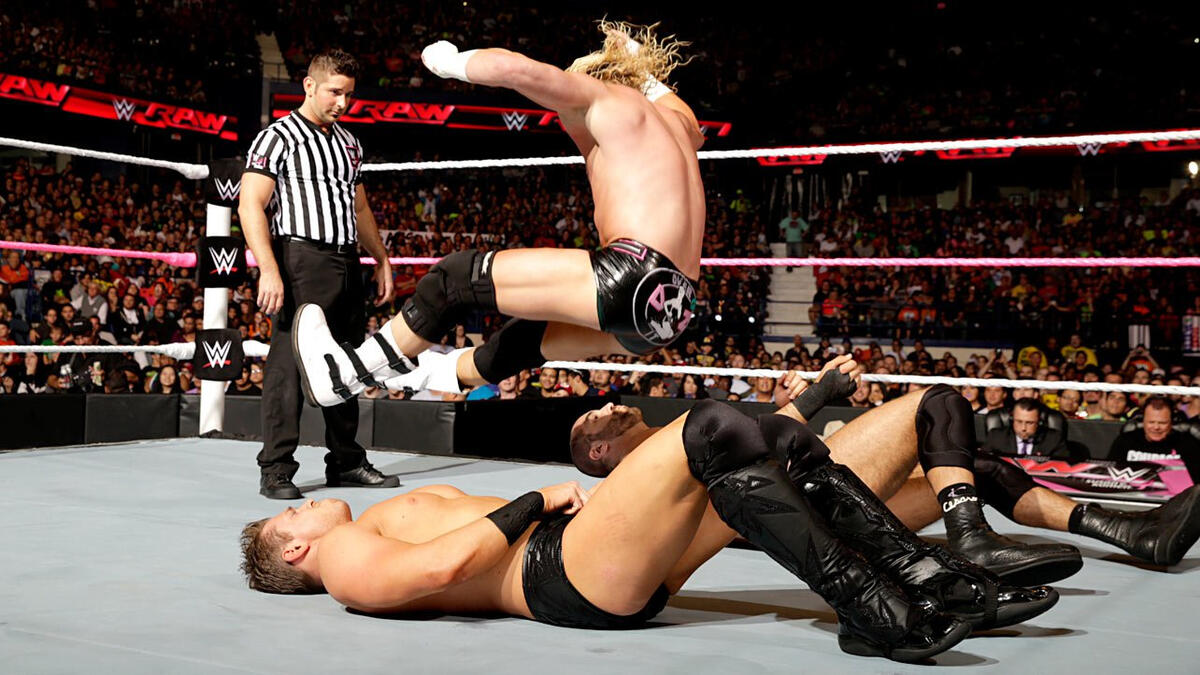 Dolph Ziggler vs. Cesaro vs. The Miz – Triple Threat Intercontinental ...