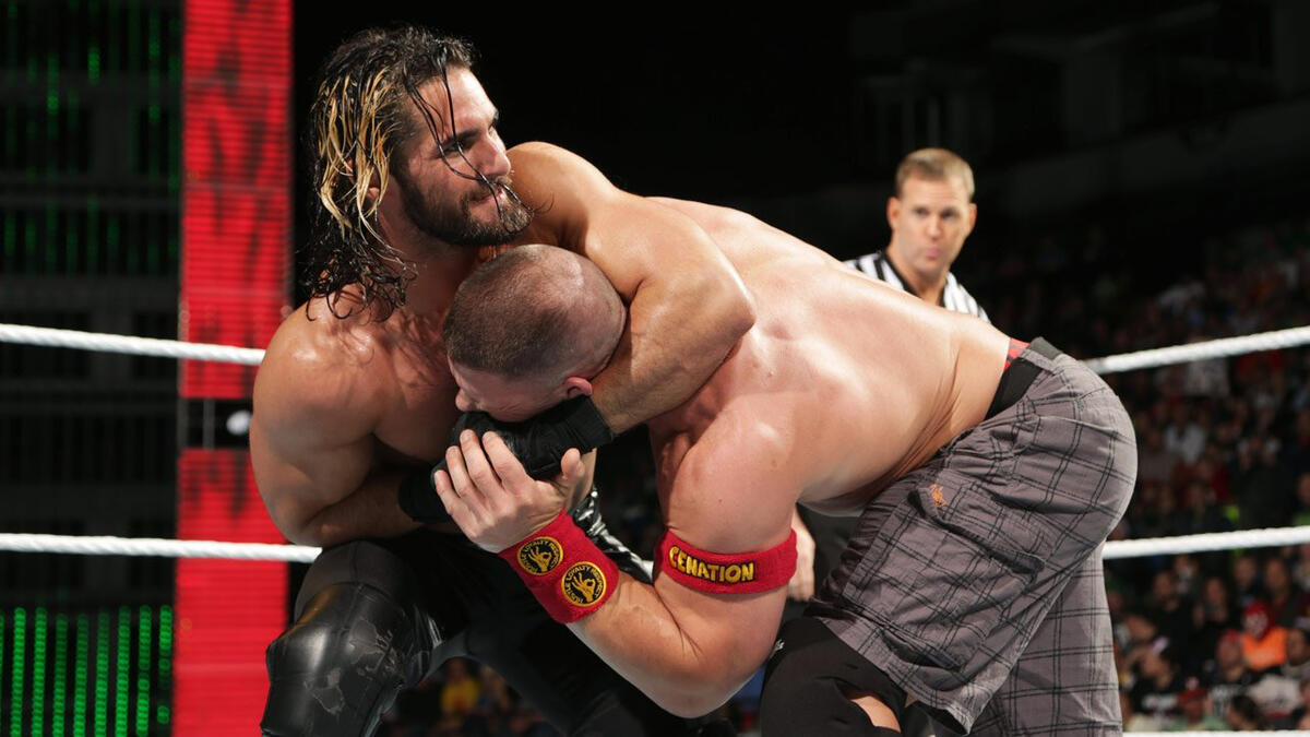 John Cena Vs Seth Rollins Photos Wwe 