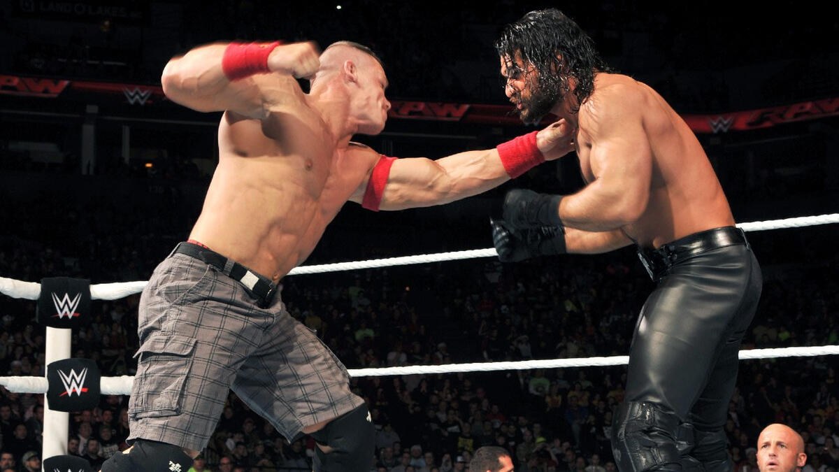 John Cena Vs Seth Rollins Photos Wwe 