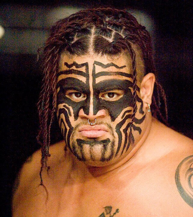 Download Prince Peter Maivia In Monochrome Wallpaper | Wallpapers.com