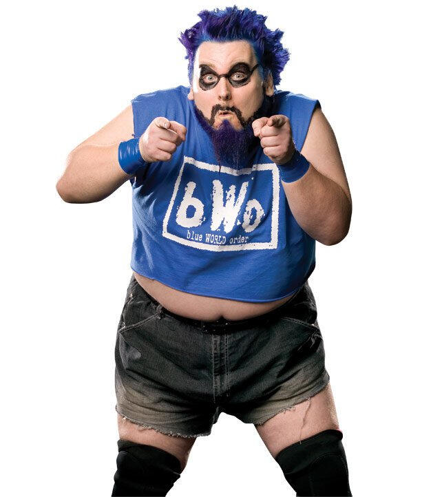 Blue Meanie Wwe Figure