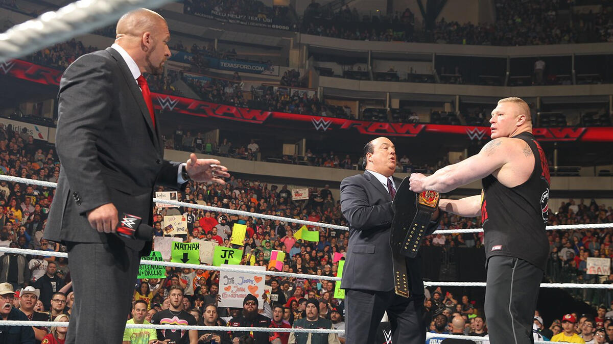 Brock Lesnar Calls Out Seth Rollins: Photos 