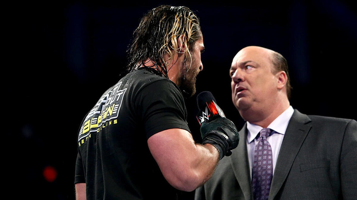 Seth Rollins nearly Curb Stomps Paul Heyman: SmackDown, January 15, 2015