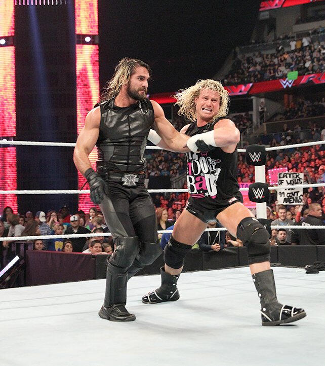 Dolph Ziggler Vs Seth Rollins Photos Wwe 