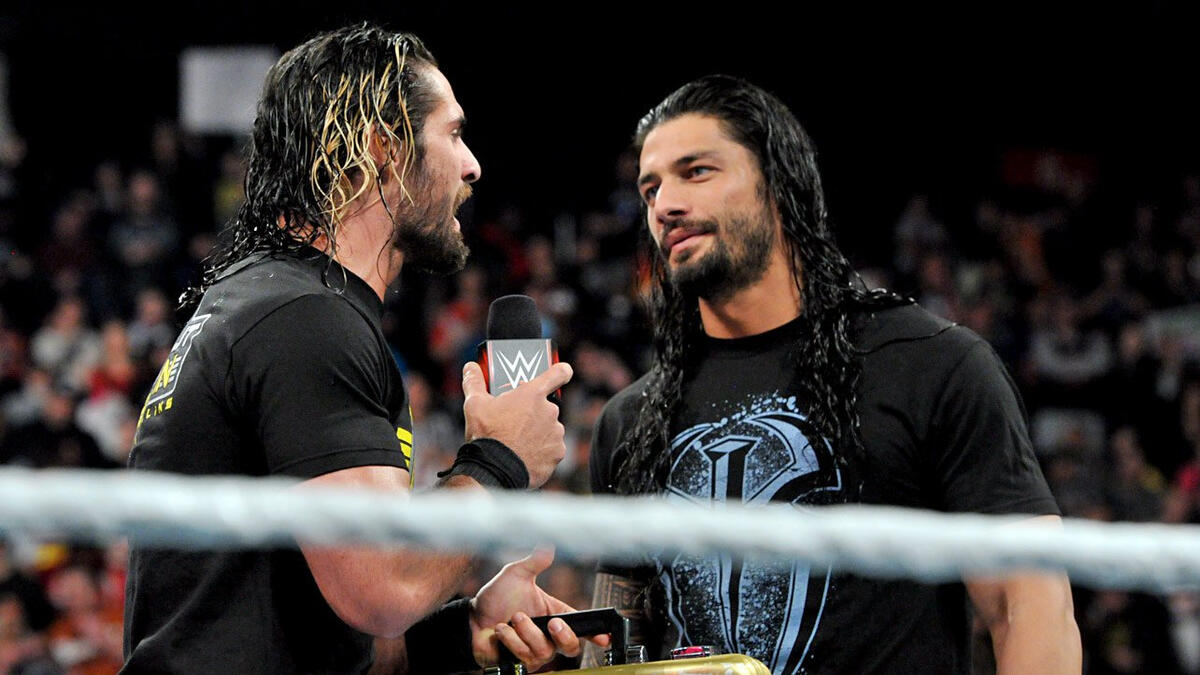 Roman Reigns Interrupts Seth Rollins: Photos | WWE