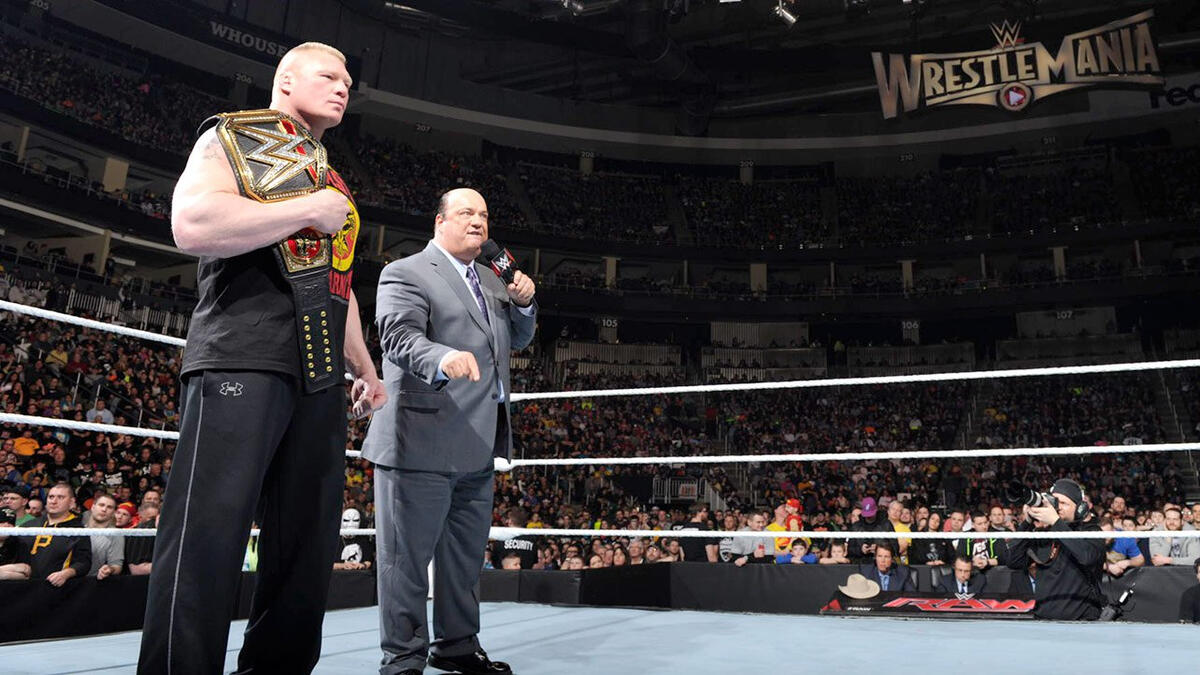 Paul Heyman addresses the rumors about Brock Lesnar's WWE future ...