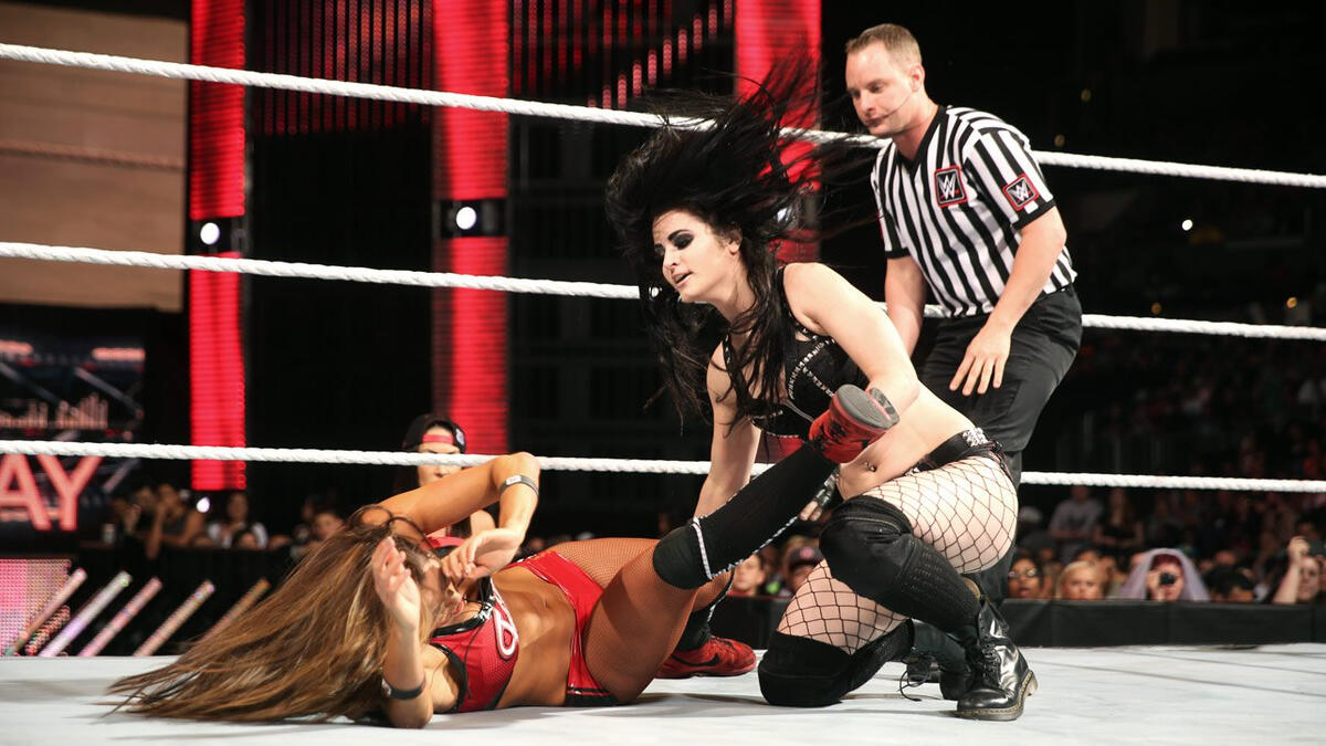 Paige Vs Nikki Bella Divas Championship Match Photos Wwe