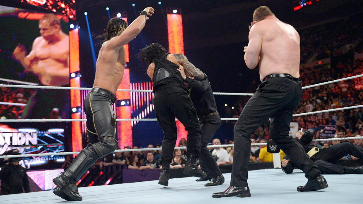 Dean Ambrose invades Raw in a paddy wagon: photos | WWE