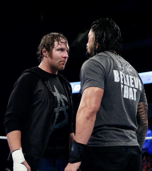 dean ambrose face