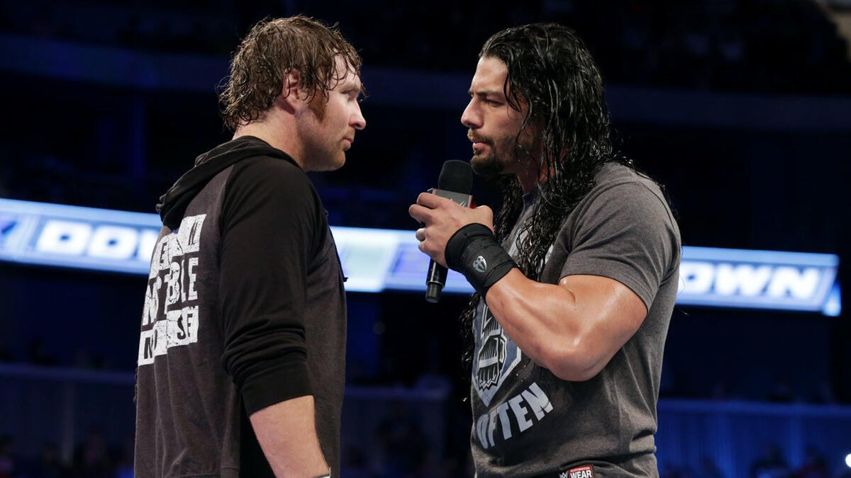 Dean Ambrose And Roman Reigns Stood Face-to-face: Photos 