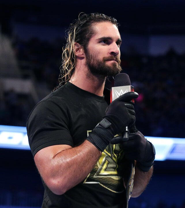Who's the chosen one in WWE? Seth Rollins, of course
