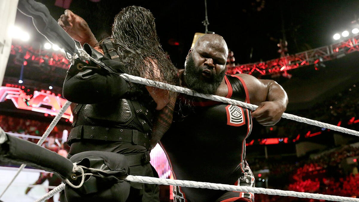 Roman Reigns vs. Mark Henry: photos | WWE