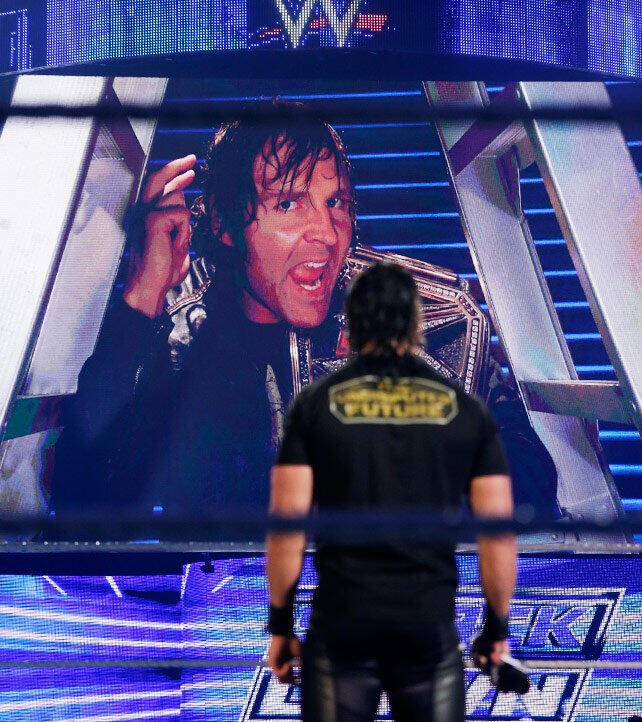 Dean Ambrose Interrupts Seth Rollins' Heated SmackDown Address: Photos ...